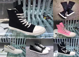Дизайнерские ботинки Rick, высокие ботинки Owen, туфли на платформе, мужские и женские сапоги, сапоги выше колена в стиле ретро9062026