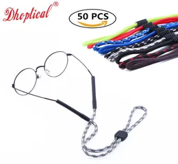 occhiali occhiali da sole corda corda sport tubo cavo 50pcs a 9 colori accessori per occhiali per gli occhiali acquisti intero 7502343