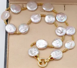 Naszyjniki wisiorek barokostowe specjalny kształt naturalny barokowy styl monety biały naszyjnik perłowy sweter chi/bransoletka/choker oświetlenie klamra NE 230921
