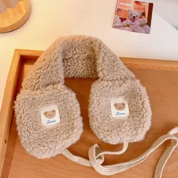 Berets Thicken Cute Bandage Simple For Girls Earbags Warm Earlap Warmer Headband Women Earmuffs Bear Winter Ear Cover Gift