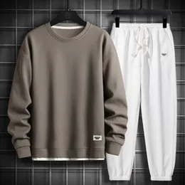 Survêtements pour hommes Survêtement Hommes 2 Pièces Ensembles Hip Hop Vêtements Pour Hommes Tenues Streetwear Casual Sweat et Pantalon Ensemble Hommes Vêtements De Mode 230920