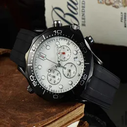 Модные часы Omeg, роскошные дизайнерские мега кварцевые часы, мужские повседневные часы европейского бренда Seahorse Six Needle