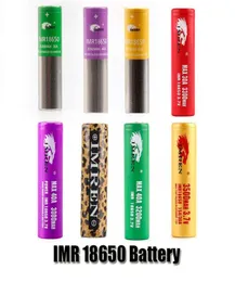 Top Quality IMR 18650 Battery 3000mAh 3200mAh 3300mAh 3500mAh 37V 30A 40A 50A E Cigs Rechargable Lithium Batteries Cell DHLa105720146