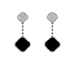 Earring for women Luxury Designer Earring dangles Four leaf Clover jewlery design Stud Earrings Christmas gift Stainless Steel lux4582458
