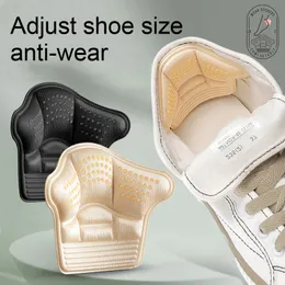 Shoe Parts Accessories Heel Stickers Protectors Sneaker Shrinking Size Insoles Antiwear Feet Pads Adjust High Cushion Inserts 230921