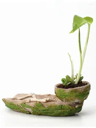 Pflanzgefäße, die artiklessukzulente Pflanzen einrichten, Hochzeitsdekoration Mini Desktop Bonsai DIY Plantte Artificelle