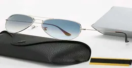 Classic Luxury Designer Men Women Sunglasses Brand Vintage Pilot Sun Glasses Polarized UV400 58mm glass Lenses4211038