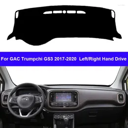 Akcesoria wewnętrzne samochodowe Auto wewnętrzna pokrywka deski rozdzielczej do GAC Trumpchi GS3 2023 - dywan dywanu dywanu Sun Shade Pad Anti -UV