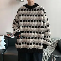 Męskie swetry Juspinice 2023 Koreańska moda sweter SWEATER Autusz