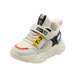 2023 جديدة للبيع الساخن حجم البند الحجم 21-30Boys Girls Leather Sports Shoes Run Children White Shoes Fashion Kids Love Bottom Toddler Shoes for Baby Sneakers Gift Christmas