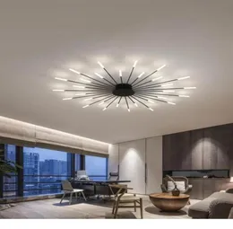 Fireworks led Chandelier Pendant Lamps For Living Room Bedroom Home Modern Ceiling Lamp Lighting311J47676422643961