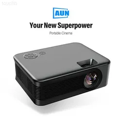 Projectors AUN MINI Projector A30 mini projetor support 4k Smart TV Portable Home Theater Cinema LED Projectors for 4k Movie L230923
