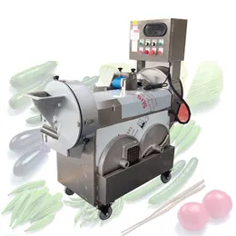 Commercial Vegetable Cutting Machine Onions Leeks Chopping Dicing Machine Potatoes Carrots Electric Slicer Ginger Cutter