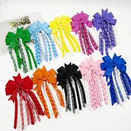 New Baby Roll Ribbon Hair Clip Korea Ribbon Bow Cute Hair Bows Hairpins Women Elegant Barrette Girls Bowknot Hair Accessories 2703