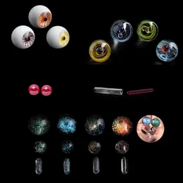 Terp Slurper Pearls Beads Caps Insert with柱と石英バンガーネイルウォーターボングダブリグ喫煙ショップ22mm 12mm 6mm