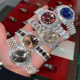montres de luxe montres pour hommes montres de créateurs montres de mouvement de haute qualité hommes montre moissanite montre glacée montre diamant montre 208e
