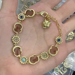 Luxury designer Bracelets lucky letter GGs charm bracelets ucci fashion trend women man classic jewelry high quality kg1f