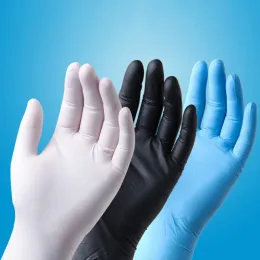 Top Disposable Nitrile Gloves S-L Kitchen Dishwashing Work Garden Protective Gloves Fruit Vegetable Plastic Gloves