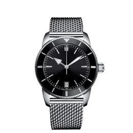 42 Movimento Heritage Watch Qualidade 44 46mm B20 Aço Totalmente Automático Mecânico Quartzo Superocean Homens Trabalhando Cinto de Alto Luxo CmnX315j