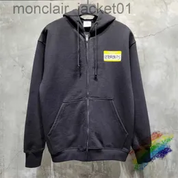 Moletons masculinos moletons olá, meu nome é veterinário cardigan capuz homem mulher 1 1 de alta qualidade VTM Pullovers com capuz J230921