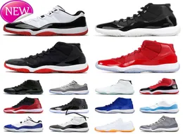 2022 With Box X Stock Jumpman 11 25th Basketball Shoes Mens Womens 11s Concord High Low Bred Sport Sneakers w3830132