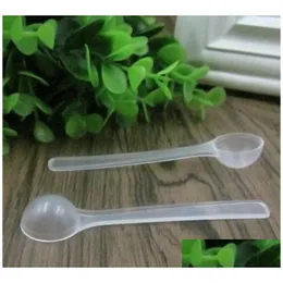 Measuring Tools 1G Professional Plastic 1 Gram Scoops/Spoons For Food/Milk/Washing Powder White Clear Spoons Sn1177 Drop Delivery Home Dhf8V