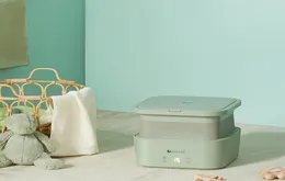 Soseki 접이식 세탁기 업그레이드 모델 세탁 양말 휴대용 소형 미니 속옷 팬티 세탁기 3401100