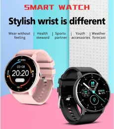 Smart Watches Waterproof Heart Rate Blood Pressure Health Bluetooth Sports Watch For Android IOS Electronics Clock Fitness Tracker3594226