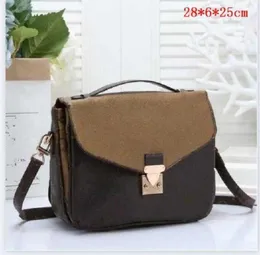 sold crossbody bags pochette brown flower women handbags genuine leather shoulder bag fashion female tote bags The New1269393