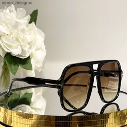 tom ford Designer Sunglasses for women FT884 oversized frame lenses Luxury sunglasses men classic brand original box PI7G