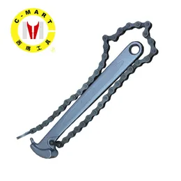 9 inch Chain Pipe Wrench 225mm Universal Oil Filter Pliers Chromium Vanadium Steel Adjustable Clamp Spanner Auto Repair Tool