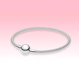 Women Sterling silver Mesh Bracelet bangle Bracelets Summer Jewelry for Ball Clasp Bracelets with Original box sets7749878