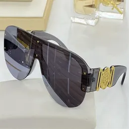 4931 Men Sunglasses New simple line one piece large frame sunglasse suitable for any face shape relaxed fashionable designer sungl311Q