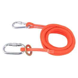 Climbing Ropes 1.6/3m Double-sided Safety Rope Harness Rope for Working at Height Outdoor Safety Belt Electrician Protection Belt Small Buckle 230921