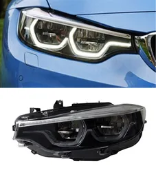 Full LED-strålkastare för BMW 4-seriens strålkastare M4 2014-20 19 GTS Upgrade Spoon Style LED Running Signal Lights