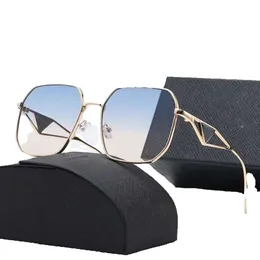 Nuevas gafas de sol ovaladas para hombres Diseñador de verano Tonos Gafas polarizadas Azul Vintage Gafas de sol de gran tamaño de mujer Gafas de sol masculinas con