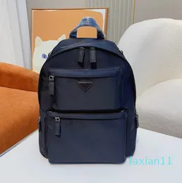 Trójkąt projektowy projektant plecak Kobiety Nylon Luxurys Backpack BookBags Fashion Torebka Bagaż woreczka