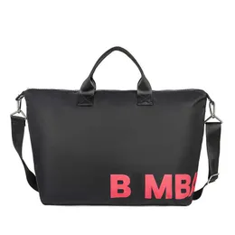 BYLola Large Capacity duffle bags unisex travel handbags nylon crossbody Portable Single Shoulder Diagonal Shopping Bag 230915