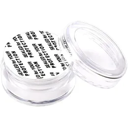 5G klara tomma kosmetiska behållare burkar provkrukor flaskor resor för grädde lotion läppbalsam med minispatel och 10 st orga3215 zz