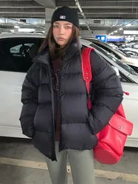 Women S Down Parkas Kbat 2023 Kurtka zimowa Kobiety puffer luźne ciepłe płaszcze kobiety swobodne topy duże para za 230921