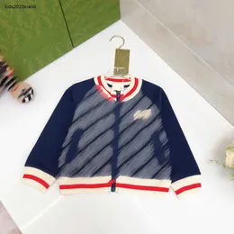 Autumn Coats for baby Multi color stitching Kids jacket Size 100-150 CM Letter grid full print baseball uniform for boys Sep20