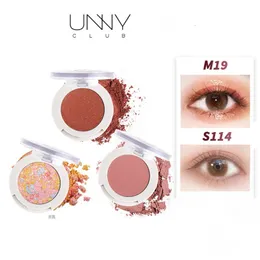 Eye Shadow Unny Club Rose Monochrome Eyeshadow Palette Matte Grey Glitter Shadow Contouring Powder Pigment Eye Primer Beauty Makeup 230921