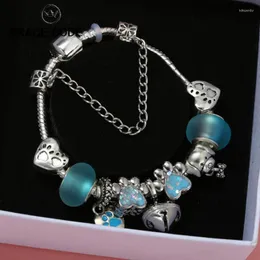 Charm Bracelets Simple And Cute Cartoon Dog Bracelet Female Students Children's Friends Gifts Wild Jewelry Seller 18cm