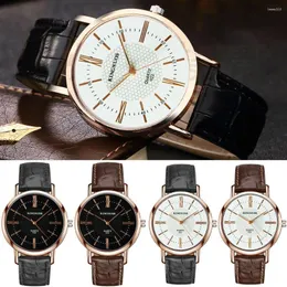 Wristwatches Simple Style Fashionable Leather Belt Watches Quartz WristWatch Women Watch Casual Exquisite