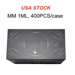 400pcs/lot MM 1ml USA STOCK special payment link shipping cost fee remote region custom packaging box sample order oem stickers Empty