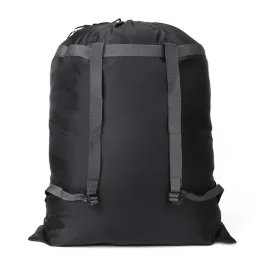 Большая сумка для белья, сверхмощный рюкзак для стирки из полиэстера для школьного кемпинга, школьного кемпинга, большая сумка для белья, газ
