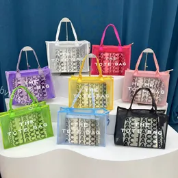 TOTE TOAK PROJEKTACJE TORPY PODOBNE TOP TOMAK KOBIETA Casual Pvc Modna torba na ramię Crossbody Torka Zakupy torebka Logo mini duże