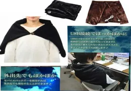 s USB Warm Heated Shawl 3 Heat Settings With Timing Function Electric Blanket Wearable Soft Heating Blank 11181829155