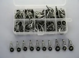 Assorted 90 pcs Fishing Rod Parts Tip Tops Gunsmoke Stainless Repair Kits2538855
