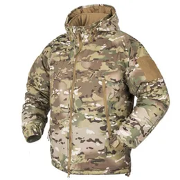 Mens Down Parkas L7 Winter Men Camo Windbreaker Wodoodporne kurtki wojskowe taktyczne polowanie na kemping ciepły płaszcz polarny 230921